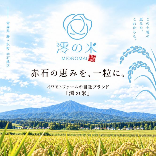【3回定期便】米 5kg 無洗米 はれわたり イワモトファーム 青森県産 令和8年産 3ヶ月 定期便 新米 ごはん ご飯 節水 時短 手軽 ブランド米 直送 農家直送 お取り寄せ お米 こめ コメ 白飯 国産 お弁当 もっちり 送料無料