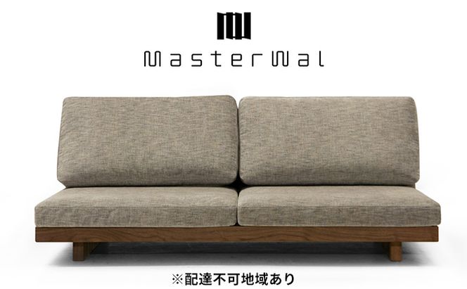 デニッシュ ソファ 3S180WN FLORUS シルバー 【配達不可：離島】 家具 インテリア ウォールナット 送料無料 座クッション くつろぐ ゆったり シンプル 