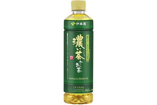 《定期便3ヶ月》お～いお茶 濃い茶460ml×30本【1ケース】|10_itn-183003