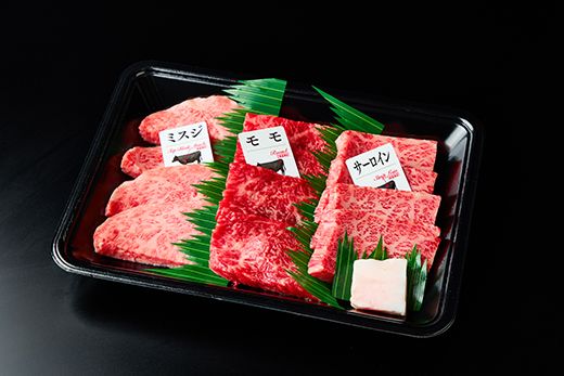 特撰近江牛おすすめ部位　焼肉3種300ｇ＆近江牛生ハンバーグ６個セット【FO41W】