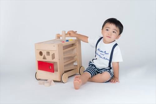 木製おもちゃ ジョイフルワゴン