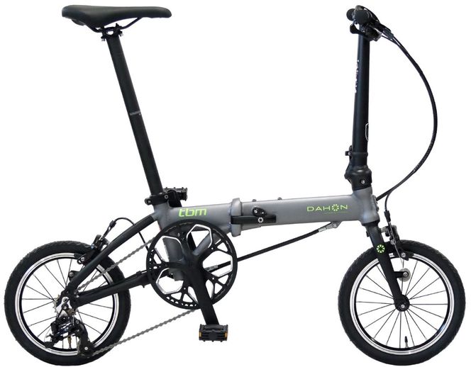 40年の歴史をもつ米国ダホン社の高性能折り畳み自転車 DAHON International Folding Bike tbm ミスティーホワイト-[G759-5]