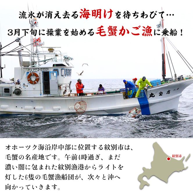 20-269 【甲羅組】北海道産　ボイル毛蟹