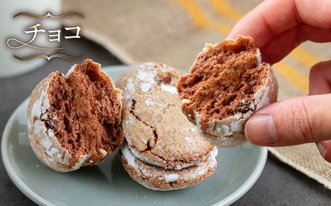 糸島カフェリリーのダックワーズ 12個入 スイーツ 焼き菓子 糸島市 / 伊都安蔵里[AOL001]