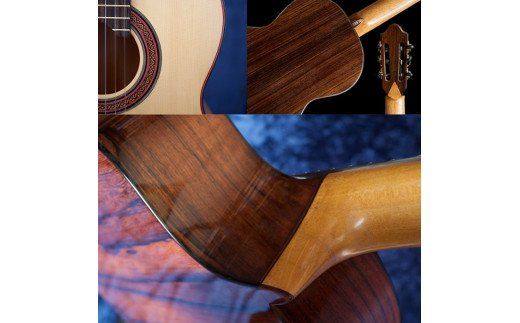 ＜制作期間6ヶ月～1年間＞スティーブン・フォーク制作 ハンドメイド クラシックギター(1本・ケース付き)国産 工芸品 ギター クラシックギター 手作り オリジナル【スティーブン・フォーク ギター】akn024-03
