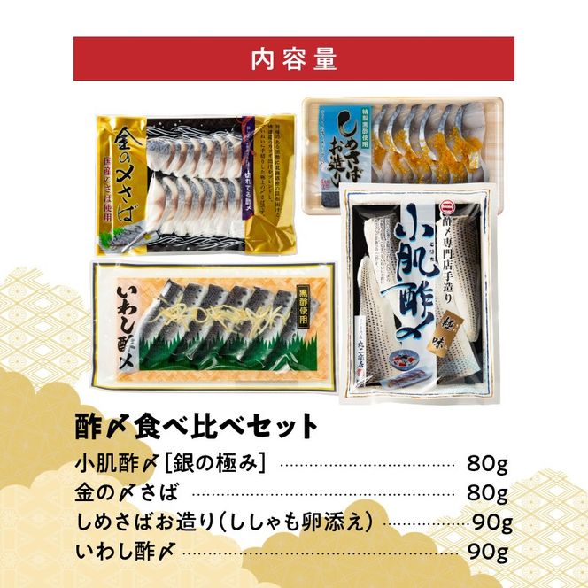 【福箱★2026】創業70年の老舗 酢〆専門店 丸二商店 酢〆食べ比べセット H021-072