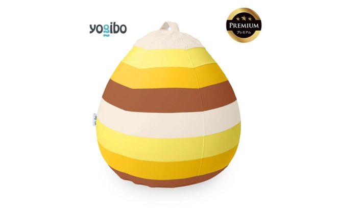 Yogibo Drop Rainbow Premium（ヨギボー ドロップ レインボー プレミアム）＜サンセット＞【ビーズクッション ビーズ 座椅子 椅子 クッション ビーズソファー ビーズソファ 新生活 プレゼント インテリア 家具 ベッド ゲーム】-[G778-5]