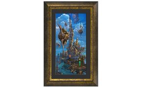 内尾和正 イラスト 『蜃気楼閣』  絵画 インテリア 