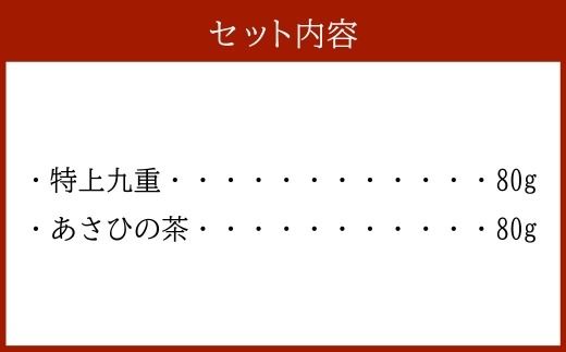 村上銘茶詰め合せA（各80g×2種）1023001