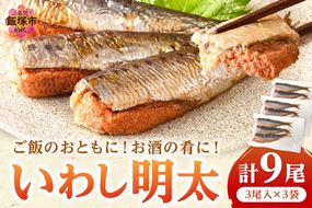 【A3-085】いわし明太 9尾