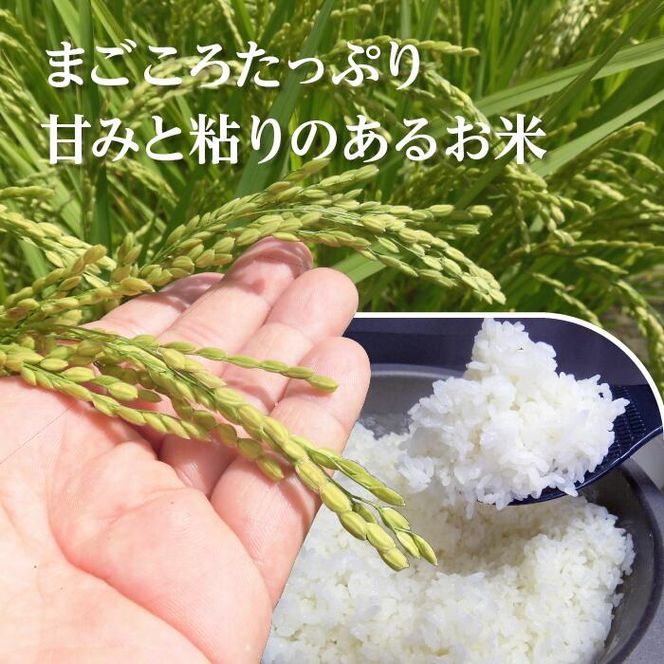 L-6 アイガモと一緒に育てたお米「愛鴨米・白米」3kg