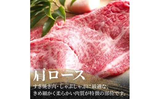 神戸牛肩ロースすき焼き肉・しゃぶしゃぶ肉(700g) 《神戸牛 肉のヒライ 肩ロース すき焼き しゃぶしゃぶ  》【2404A00122】