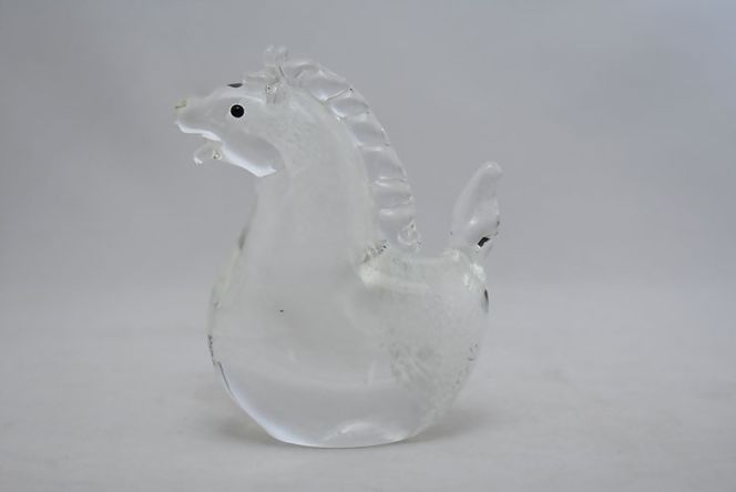 【期間限定】干支 午 白 SE-071【粋工房】_HA1873