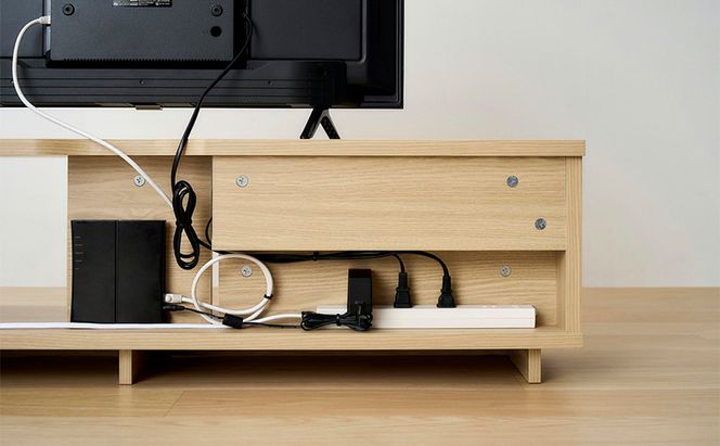 テレビ台 ローボード 幅120 TV台 OTS-120SR ナチュラル アイリスオーヤマ 木製 テレビボード テレビラック AVボード 収納 ラック スリム 薄型 45V 50V 45型 50型 