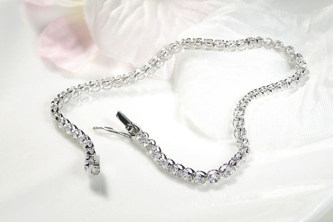 pt900【2.0ct】ダイヤモンド テニス ブレスレット CSBL00019-PT SWAV081