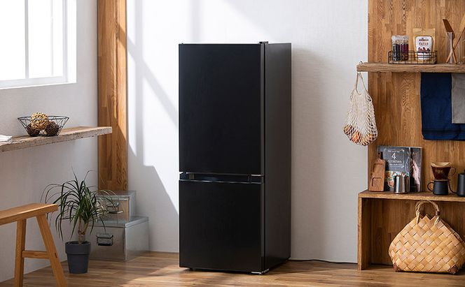 冷蔵庫 冷凍冷蔵庫 133L 小型 IRSD-13A-B アイリスオーヤマ 家電 小型冷蔵庫 2ドア冷蔵庫 2ドア セカンド冷蔵庫 セカンド サブ冷蔵庫 サブ 2台目 幅 50cm 以下 右開き 急速冷凍 冷蔵 冷凍 ストッカー 一人暮らし アイリス 宮城 宮城県 大河原町