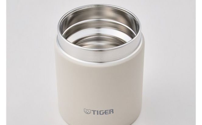 2025年度新製品  タイガー魔法瓶　真空断熱フードジャー らくらくキャップ 広口 MKL-W075 イーグレットホワイト WK 750mL 大阪府門真市 272230_AZ099VC01