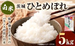 令和7年産 茨城ひとめぼれ 5kg 1袋 ひとめぼれ 白米 精米 ごはん お米 国産 茨城県産 守谷市 送料無料