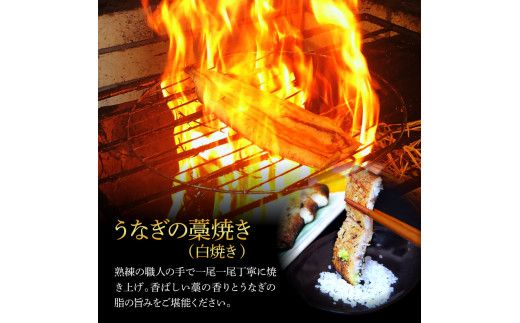 【CF-R7hbk】うなぎ蒲焼き 1尾 + 藁焼き(白焼き)1尾 2尾セット 1尾約140g タレ付き うなぎ 鰻 ウナギ 蒲焼き かば焼き わら焼き 天日塩付き ポン酢付き 養殖 国産 お取り寄せ 冷凍 配送