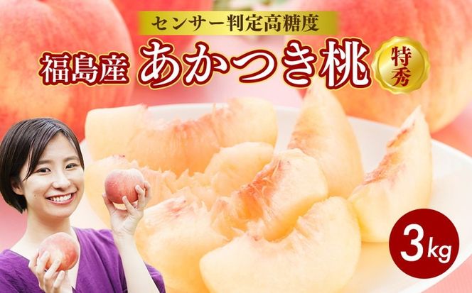 透過式光センサーあかつき桃 特秀3kg相当 9玉～11玉＜ ふくしま未来農業協同組合 ＞ |  ふくしま 桃 福島 もも 国見 モモ ※2026年7月中旬～8月上旬頃に順次発送予定 ※沖縄・離島への配送不可