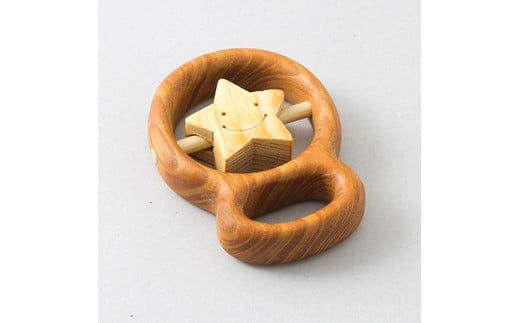 【CF-R7hbk】YKS016　山のくじら舎 赤ちゃんのおでかけ宝石セット　ほしさま 木製 玩具 セット つみ木 歯固め コロコロ ギフト 包装 ラッピング プレゼント 贈り物 贈答 出産祝い 誕生日祝い のし 熨斗対応 高知県産