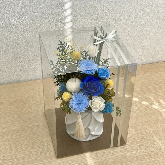 プリザーブドフラワー　青華（せいか）　春日部市　シュガーパイン(AJ266)