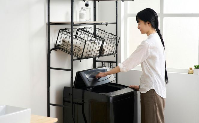 洗濯機 8キロ 8kg 縦型 アイリスオーヤマ 全自動洗濯機 ITW-80B01-B ブラック 縦型洗濯機 ガチ落ち大水流洗浄 節水 節電一人暮らし 家族向け 新生活