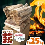 信州伊那谷産 松の薪 （ 焚き付け用 ）1箱 4束入り 25kg 相当｜薪 25kg 松の薪 長野県 伊那市 キャンプ BBQ アウトドア【008-17】