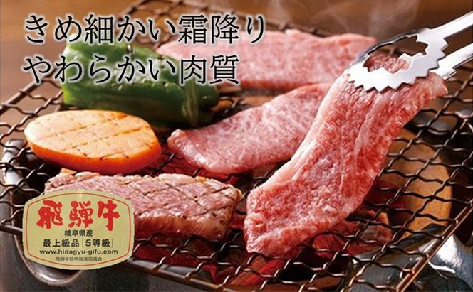 ふるさと納税　飛騨牛 牛肉 焼肉 ロース 500g×2 計1kg A5 和牛 