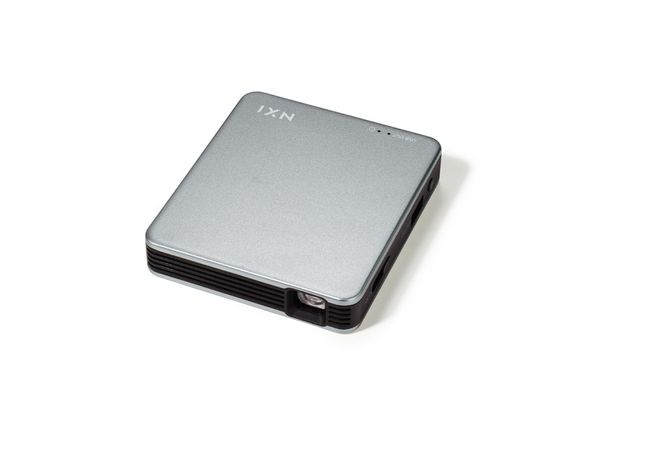 ベッドルームプロジェクターNX1　シルバー ワイヤレスアダプター（HDMI）セット 141305_KE33