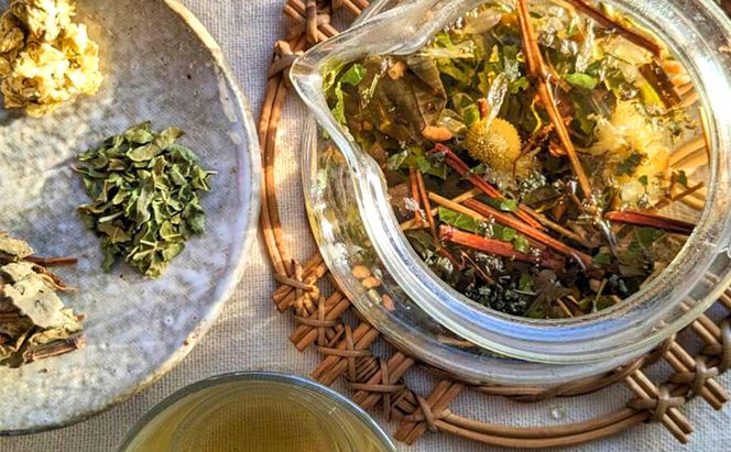 季節の養生茶 お試し 1袋 約1週間分 お茶 癒し ブレンド茶 養生茶 岡山県 赤磐市