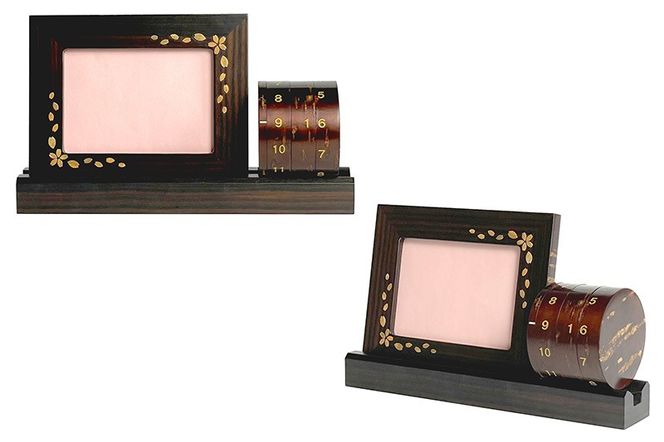 角館樺細工《冨岡商店》秋田大学×伝統工芸品 万年カレンダー【遙か】|02_kdk-572401