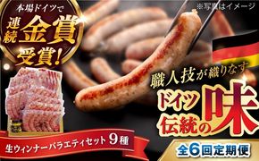 【全6回定期便】本場ドイツで連続金賞受賞！おすすめ ギフト セット ( ハム / ソーセージ / ウインナー )《糸島》【糸島手造りハム】[AAC014]