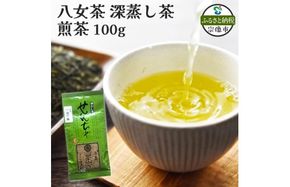 八女茶 深蒸し茶煎茶 100g【JSE】_HA1866