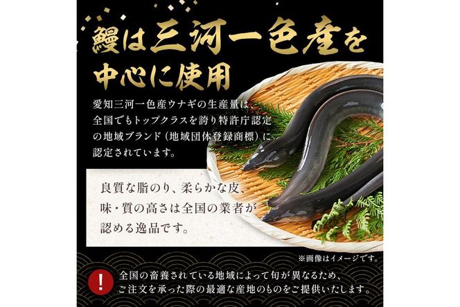 本格炭火焼　うなぎ蒲焼（たれ付き）5尾 【0021-011】