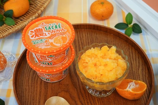 ◇期間限定◇サクレパイン・サクレ濃いみかん2種食べ比べセット 各10個 ｜ フタバ食品 アイス かき氷 デザート