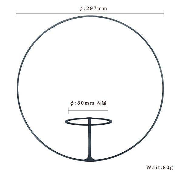 GRAVIRoN Hang Plants シリーズ Round 黒皮鉄（プランツハンガー） 観葉植物 プランター