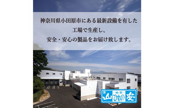 【 小田原 山安 】 おまかせ干物セット 約2kg 【 縞ほっけ開き干し 金目鯛開き干し 真あじ開き干し  さば半身干し かます開き干し 干物 大容量 詰合せ 神奈川県 小田原市 】 142069_BU013