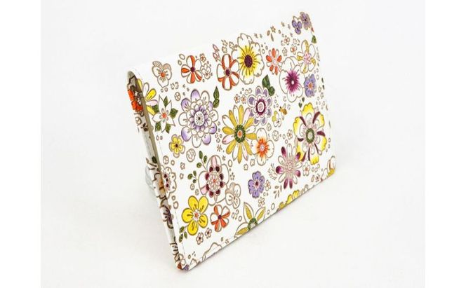 【文庫屋大関】パーソナルホルダー　みつばち【皮革工芸品】 民芸品 雑貨 日用品 文房具 革小物 革製品 ファイル ケース 