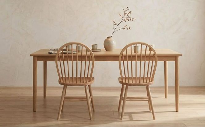 椅子 チェア ダイニングチェア ウィンザーチェア 1脚 2脚セット 4脚セット 単品 完成品 座面高さ44 疲れにくい ビーチ材 無垢材 天然木 ブラウン ナチュラル シンプル 北欧 おしゃれ リビングチェア 食卓椅子 家具 Coccole C268 1脚 322032_BQ068