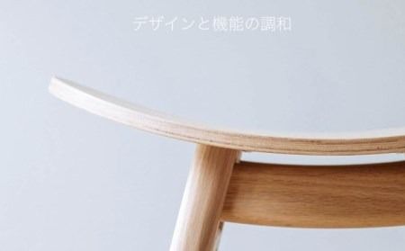 nomade stool 〈 Oak × Plywood / natural 〉 糸島市 / nomade design [AIF001]