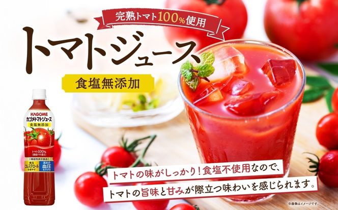 ns038-052　【定期便】12ヵ月連続カゴメトマトジュース食塩無添加 720mlPET