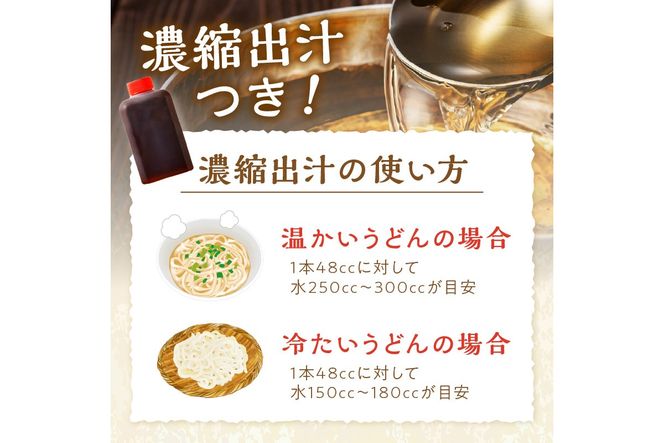 時短調理！モチモチうどん／京丹後つねよしの冷凍うどん 5玉入り（5食分） 濃縮出汁付き　定期便（隔月×3回）　KI00032