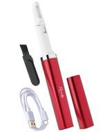 【エステティシャン監修】 ヒートカッター アンダーヘア VIO レッド×シルバー 【kw0286-0053-3】