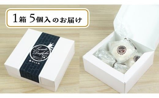 【 菓子庵たちかわ 】 キャラメル ショコラ 餅 大福 5個 ( 5個入 × 1箱 ) 手作り もちもち スイーツ チョコ チョコレート チョコクリーム もち 和菓子 菓子 お菓子 [AY017ci]