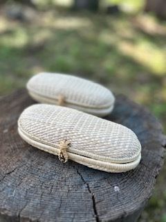 migiwa 柳で編んだメガネケースkinari / 伝統工芸品 行李編み メガネケース メガネ入れ 眼鏡 めがね 天然素材 高級 おしゃれ 和テイスト 大人 手作り ハンドメイド 日本製