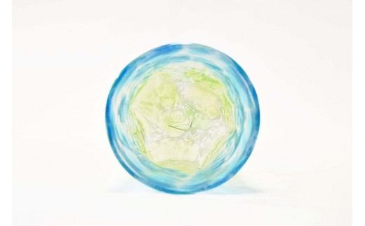グラス 【琉球ガラス 匠工房】おんなブルー グラス 4個セット