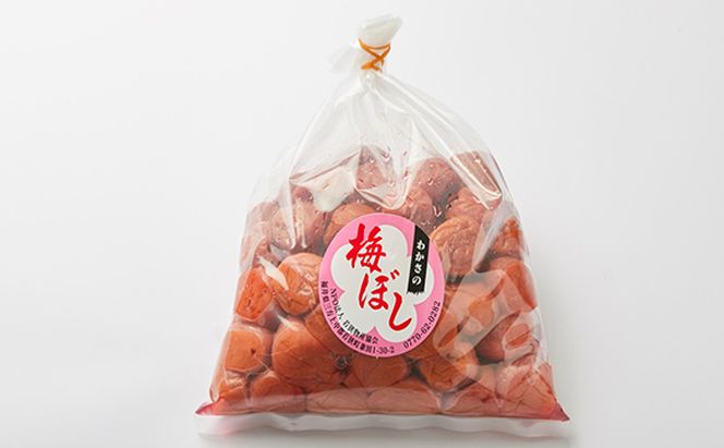 梅干し しそ入り 600g (300g×2袋) 若狭のすっぱい梅干し 紅映梅 うめ ウメ 梅 酸っぱい梅干し 昔ながらの梅干し 昔ながら うめぼし ご飯のお供 ごはんのお供 おにぎりの具 福井 福井県 若狭町