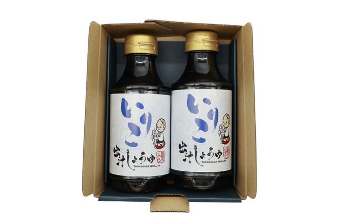 AJ478 いりこ出汁しょうゆ 310ml 2本セット [ 出汁醤油 だし醤油 だししょうゆ いりこ めんつゆ 調味料 おいしい 島原みそ株式会社 長崎県 島原市]