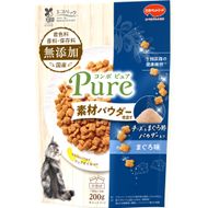 コンボ ピュア キャット まぐろ味・チーズ＆まぐろ節パウダー仕立て 200g ｘ12(ケース単位) キャットフード